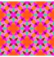 multicolor geometric pattern in bright color vector image
