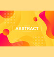 abstract background design with dynamic liquid vector image