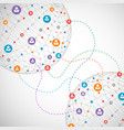network concept social media vector image