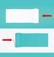 paint trail vector image vector image