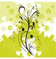 floral design elements vector image vector image