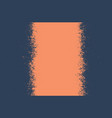 grunge texture background abstract orange dark vector image vector image