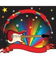 guitar vector image vector image