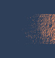abstract orange dark blue old rough retro design vector image vector image