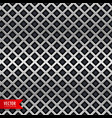 diamond shape chrome metal texture background vector image