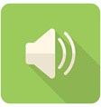 volume icon vector image vector image