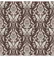 vintage damask seamless pattern vector image