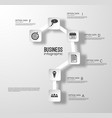 web step infographic concept vector image