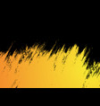 grunge paint strokes background vector image vector image