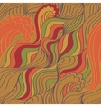 waves abstract background vector image