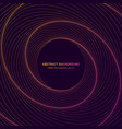 geometric line art background vector image