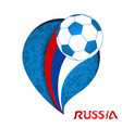russian match paper cutout background vector image