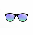classic vintage sunglasses realistic isolated vector image vector image