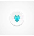 web button vector image vector image