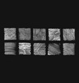 chalk sketch hatching doodle textures pencil vector image