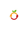food fruit logo icon design vector image