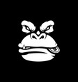 a gorilla with coin crypto currency vector image vector image