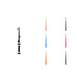 black magic wand icon isolated on white background vector image