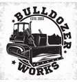 vintage emblem design vector image vector image