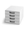 realistic index box vector image