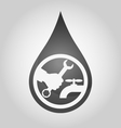 repair plumbing drop vector image vector image
