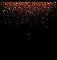 fall red glittering sequins vector image