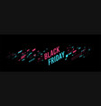 black friday on vector image