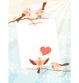 love song frame vector image