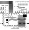 abstract seamless geometric techno pattern vector image