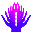 spirituality peace and love vector image vector image
