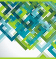 bright geometric background from blue and green vector image vector image