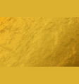 gold foil leaf shiny texture background vector image