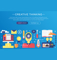 trendy flat gradient color creative vector image vector image