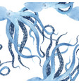 beautiful seamless underwater pattern vector image vector image