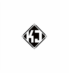Jk logo monogram design template Royalty Free Vector Image