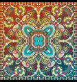 paisley bandanna to print on fabric vector image