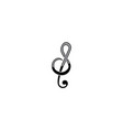 music learning center letter d vector image