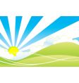land vector image