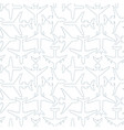 seamless pattern with outlines passenger airplanes vector image vector image