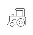 toy train line outline icon vector image