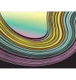 retro striped background vector image vector image