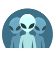 aliens vector image