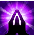 prayer vector image vector image