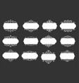 old style label vector image