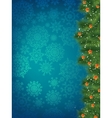 christmas background vector image