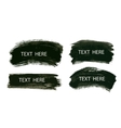 hand drawn brush vector image vector image