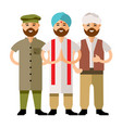group of people flat style colorful vector image