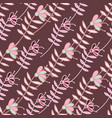 simple small flower seamless pattern cute floral vector image
