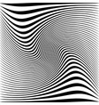 wavy lines texture vector image