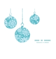 decorative frost christmas snowflake silhouette vector image